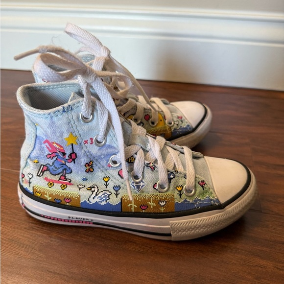Converse Gamer Princess High Top Sneakers-Size 11 - Picture 5 of 15